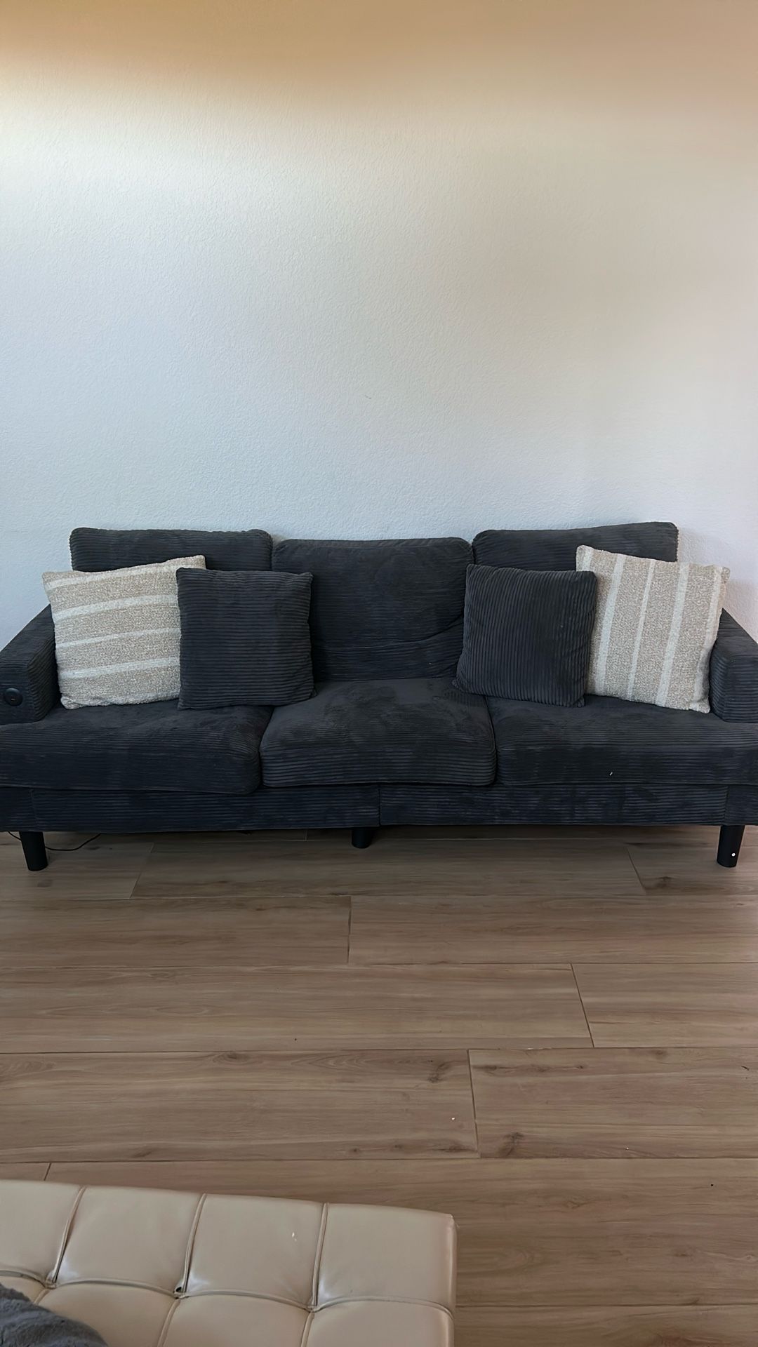 Dark Grey Couch