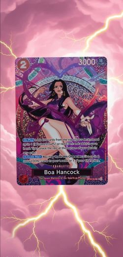 One piece . Boa hancock SP CARD