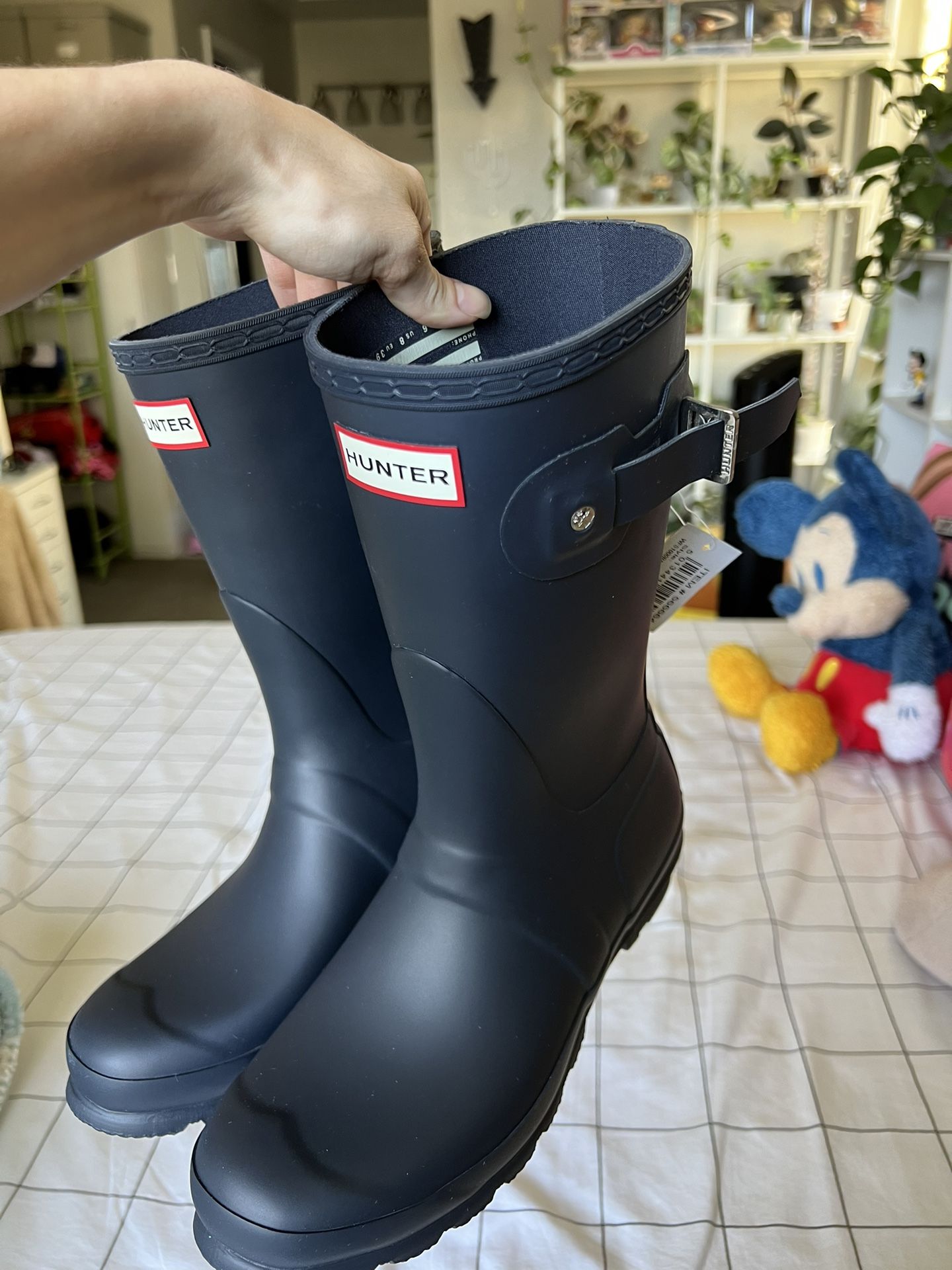 Hunter rain boots