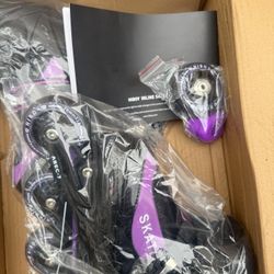 Hiboy Adjustable Inline Skates with All Light up Wheels, Outdoor & Indoor Illuminating Roller Skates for Boys, Girls, Beginners