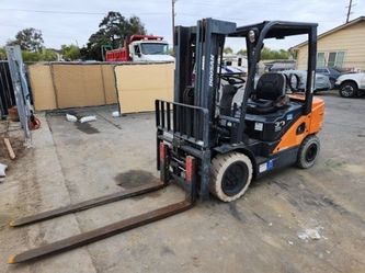 2019 Doosan G30P-7DF, 6K Liquid Propane Warehouse Forklift