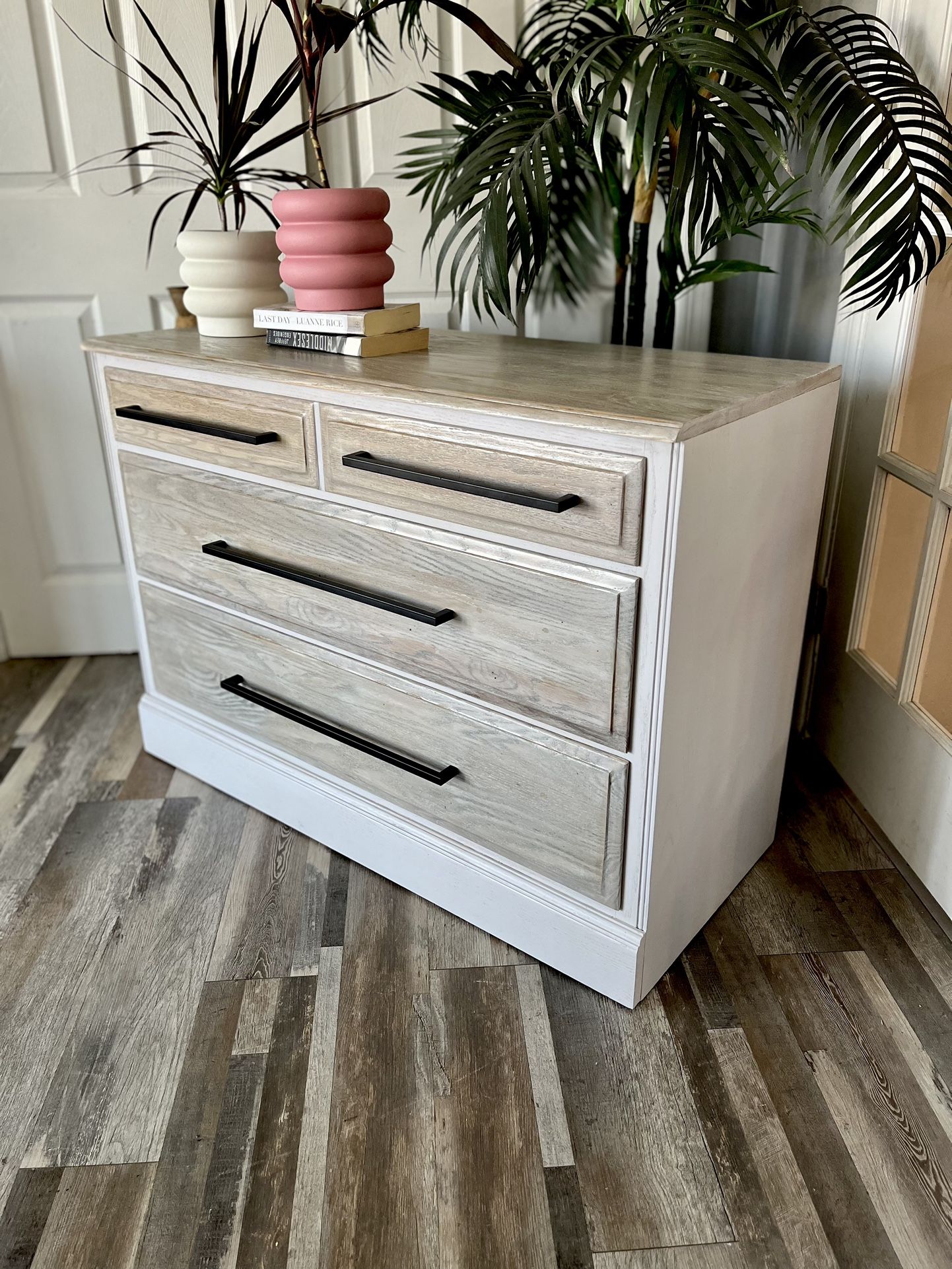 Ethan Allen Chest of Drawers in bright purple