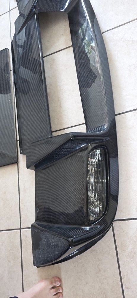 C6 corvette c7 carbon diffuser