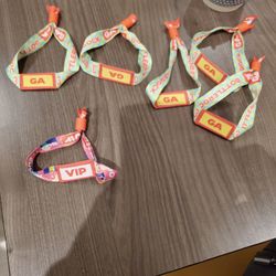 Bottle Rock Wristbands GA + VIP