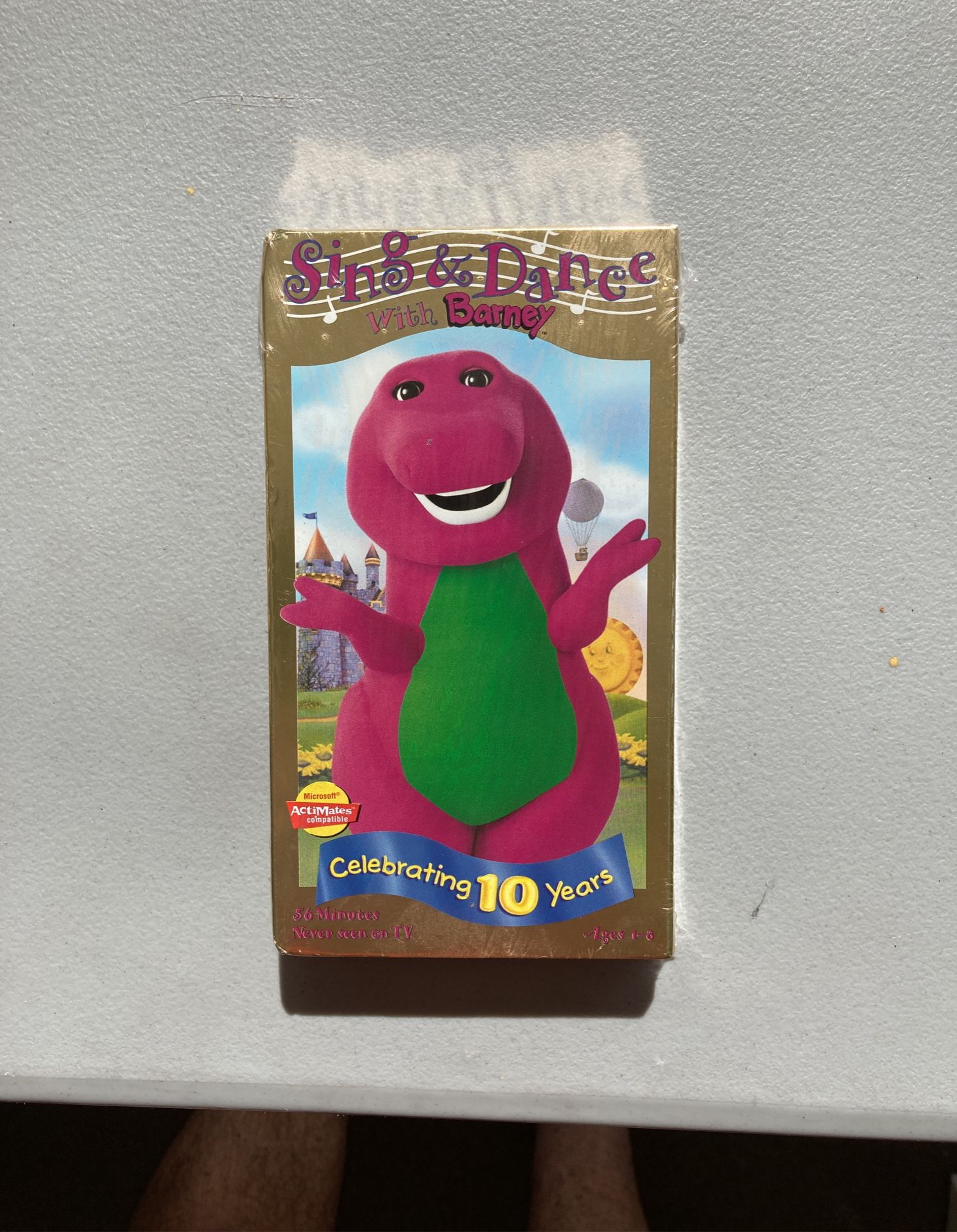 Barney - Sing and Dance With Barney (VHS, 1999) SEALED