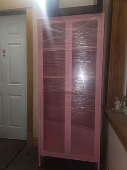 Pink cabinet