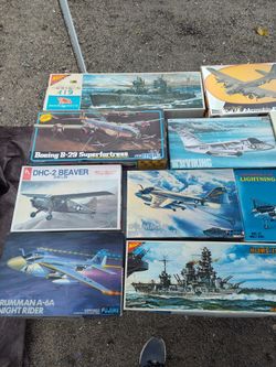 Military Model Plane Kit 