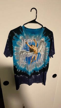 Led Zeppelin Tie-Dye Graphic Band T-Shirt