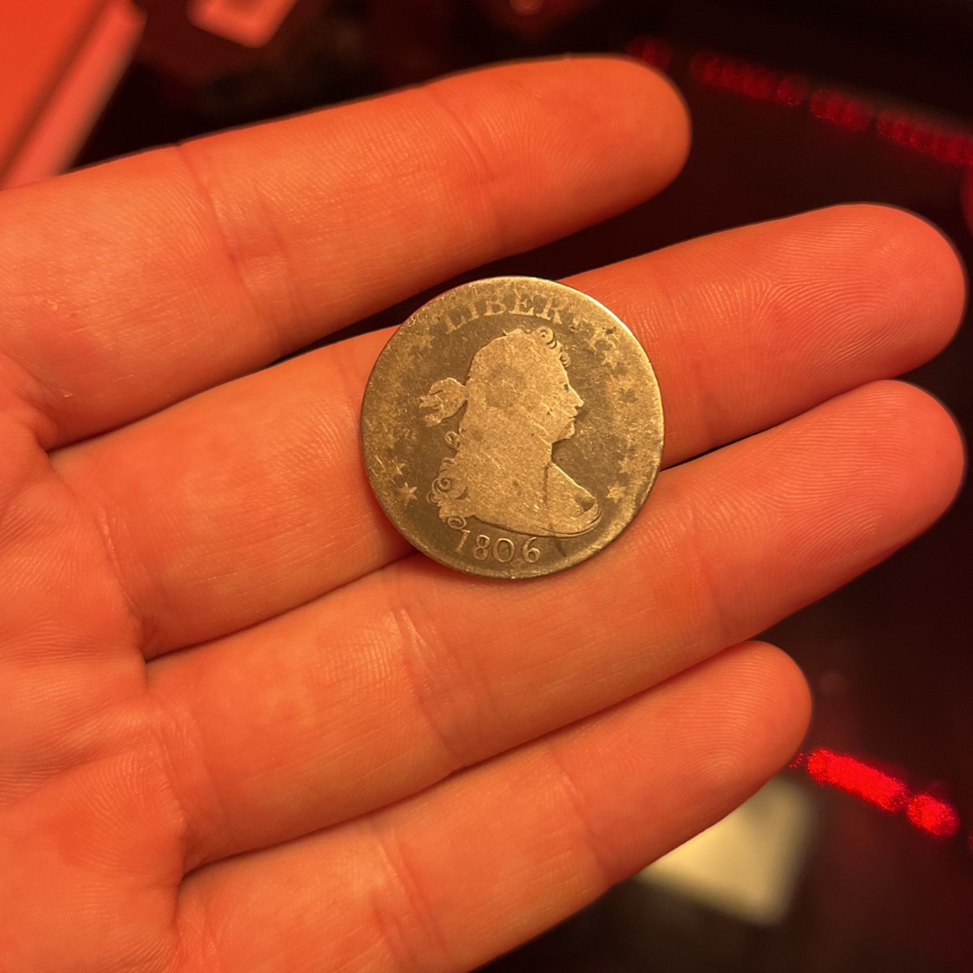 1806 Draped Bust Quarter