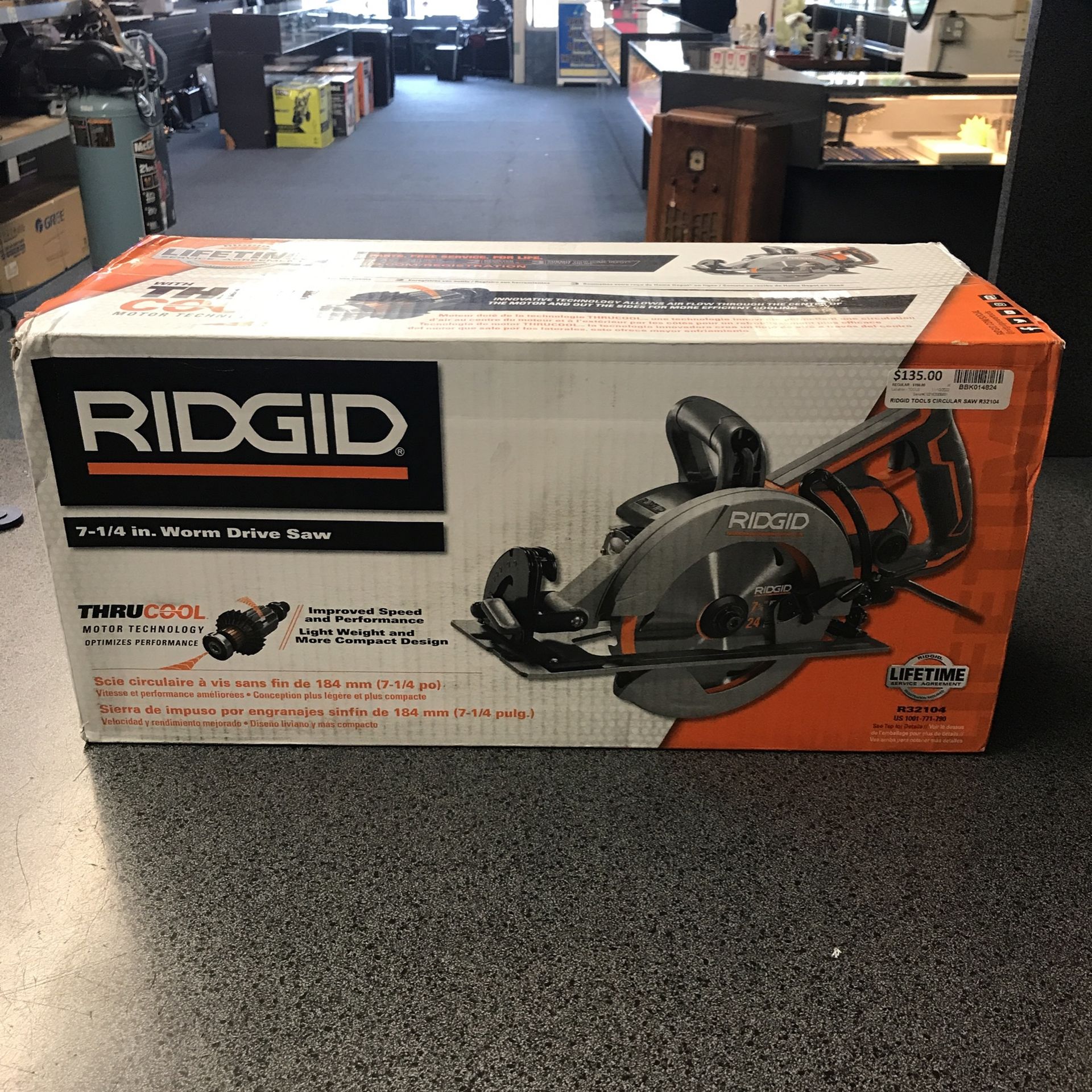 Ridgid Worm Drive Saw