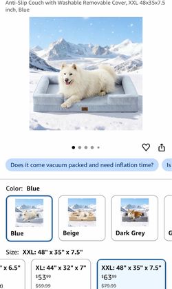 Pet bed new $45