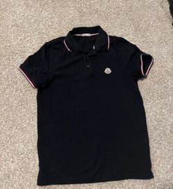 Moncler black polo