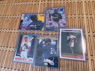 Ken Griffey jr card lot!