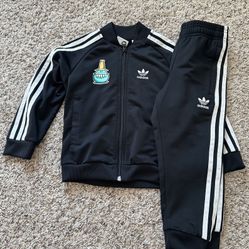 Adidas Unisex Toddler Tracksuit (4T)