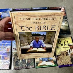 Charlton Heston Presents The Bible Complete Set!