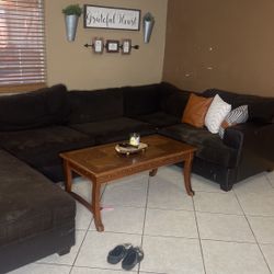 Large Brown Couch For Sale