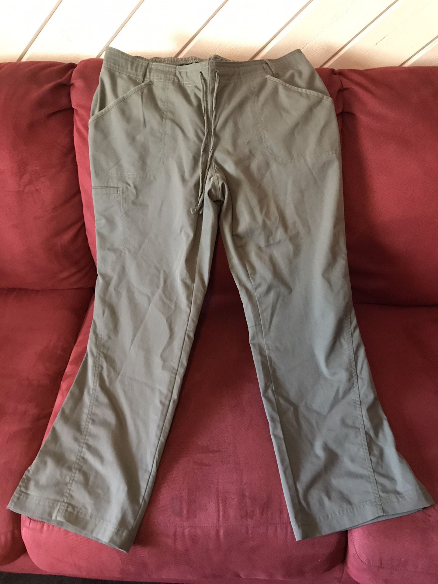 Scrubs, like new pants, woman size L, $12