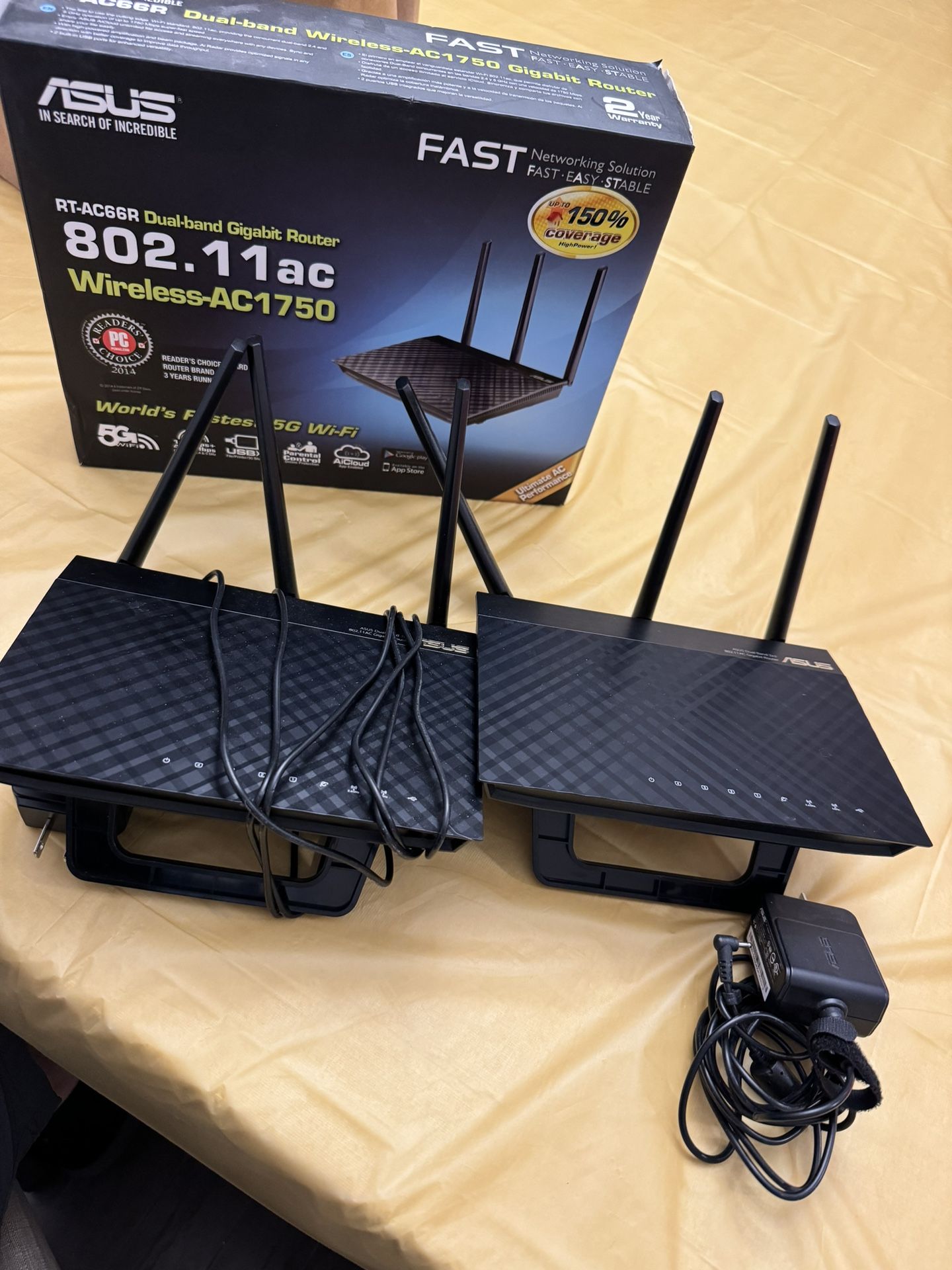 3 ASUS Routers