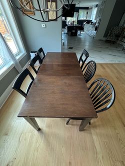 Wood table