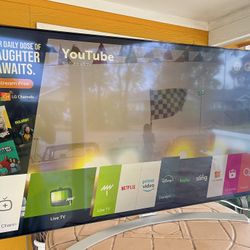 LG 55 inch Smart TV with remote