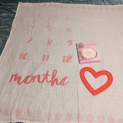  Milestone Blanket &Stickers 