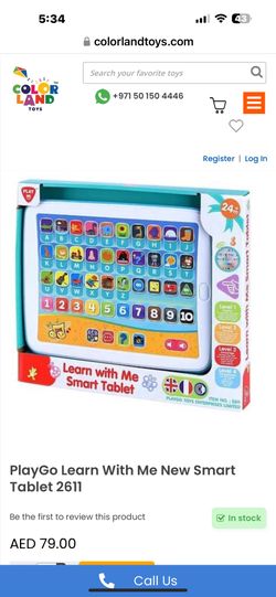 Learn with me tablet