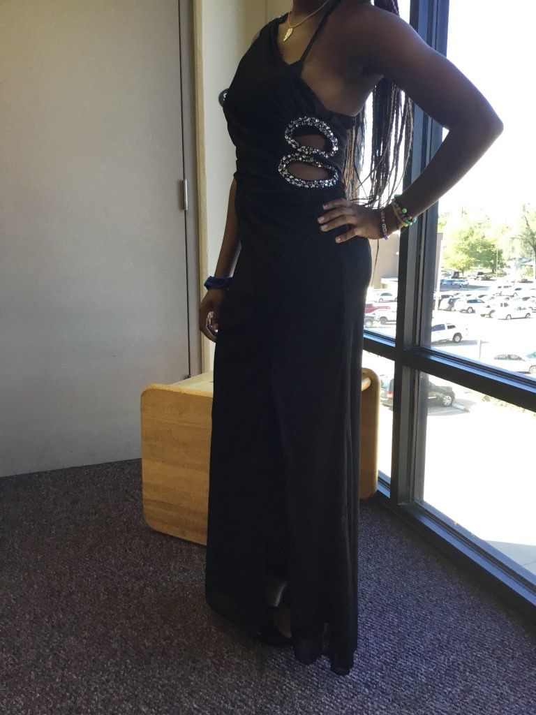 Black prom dress size 9/10