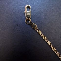 18k Gold Figaro Chain