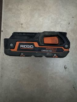 Ridgid 18v 2ah Battery Great Condition