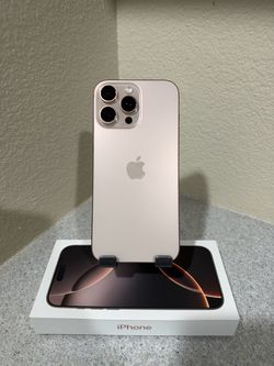 iPhone 16 Pro Max 256GB Desert Titanium Unlocked
