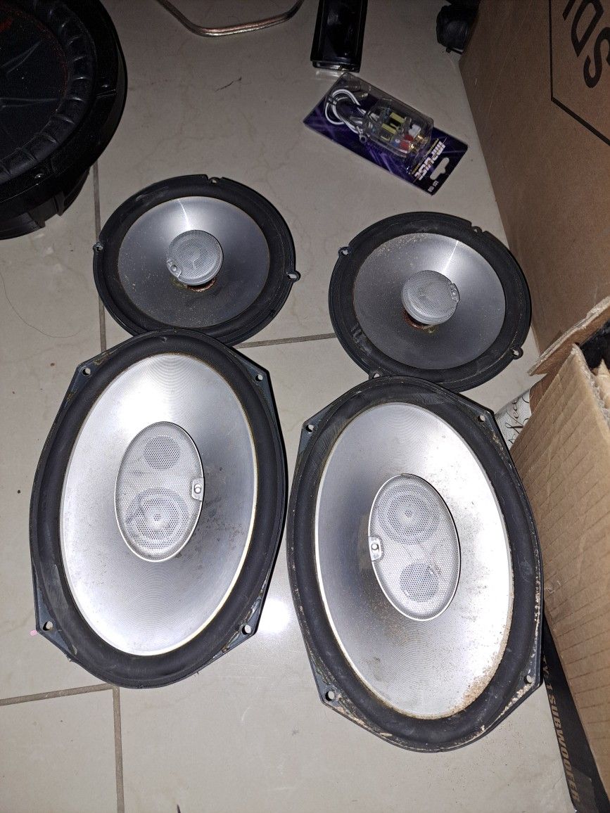 Infinity Reference 6x9 And 6.5 " Speakers