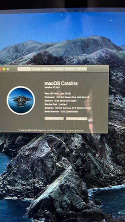 MacOS Catalina