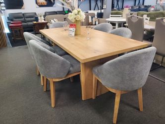 7-Piece Dining Table and Chair Set