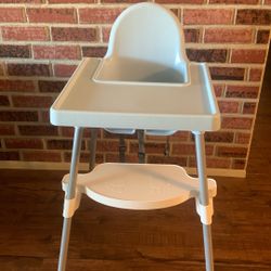 IKEA High chair With Foot Rest