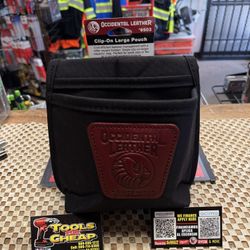 OCCIDENTAL LEATHER 9503 Clip On Large Pouch