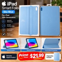 Apple iPad Smart Folio Sky Blue 10th Gen