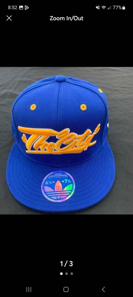 Brand New FITTED Cap The City. Warriors