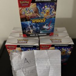 Pokemon Surging Sparks Booster Bundle