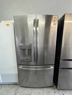 GE 36” FRENCH DOOR REFRIGERATOR (NO WATER OR ICE)