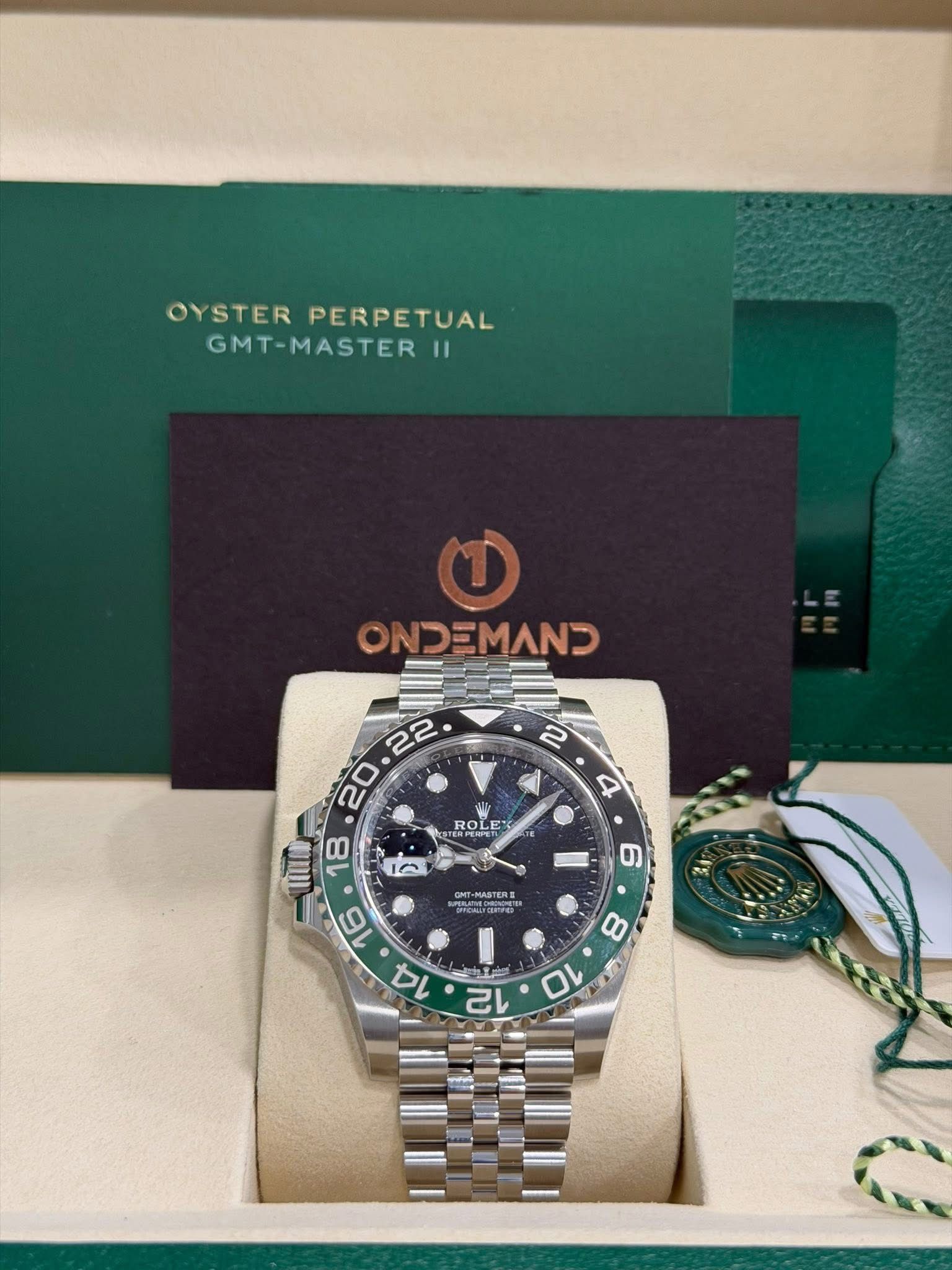 2025 Rolex GMT-Master II Ref. 126720VTNR Sprite Jubilee