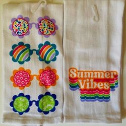 Summer Vibe Kitchen Towels