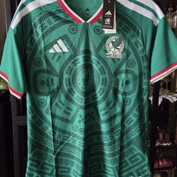 Adidas Mens Jerseys Futbol Mexico Size XL Y 2xl No Trade 