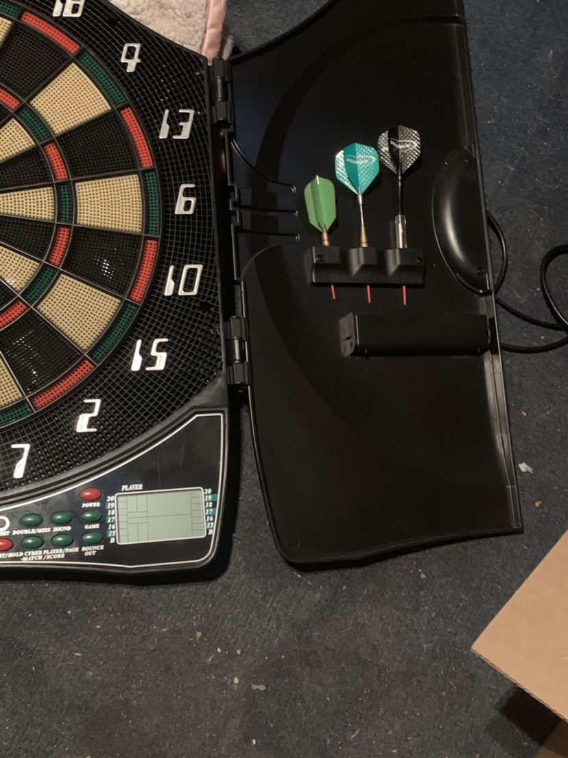 Digital Dart Bourd With Doors