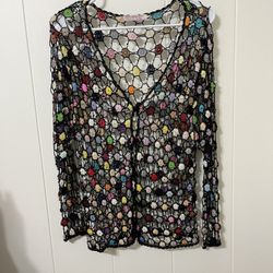 Italian Beaded Cardigan