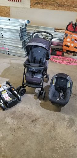 Car seat stroller and base