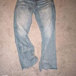 BKB FLARED DENIM JEANS 