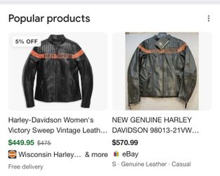 Harley Davidson Leather Biker Jacket
