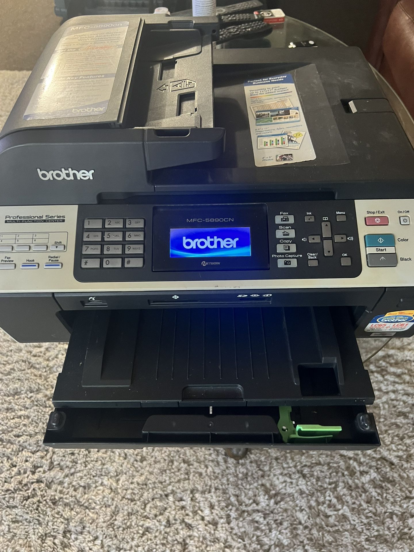 Brother MFC-5890cn Printer Fax Scanner