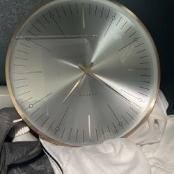 Silver Clock 