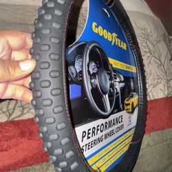 Goodyear Gripped Steering Wheel Cover New